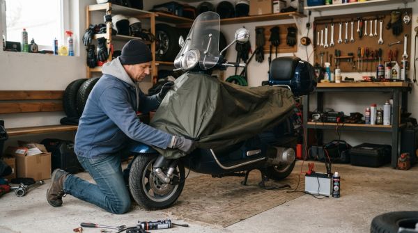 Préparer son scooter pour l'hiver : conseils et astuces